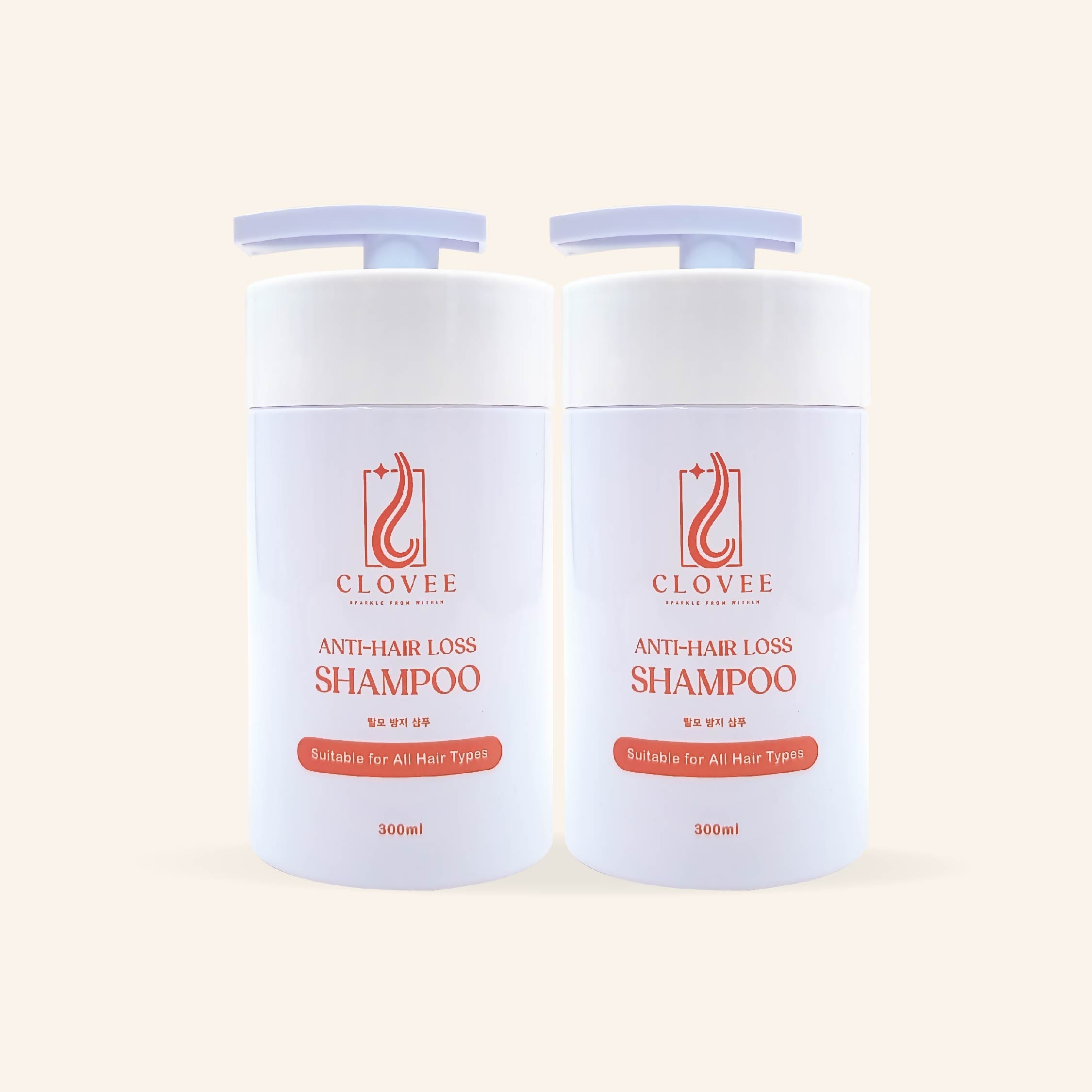 CLOVEE Anti-Hair Loss Shampoo 2BTL