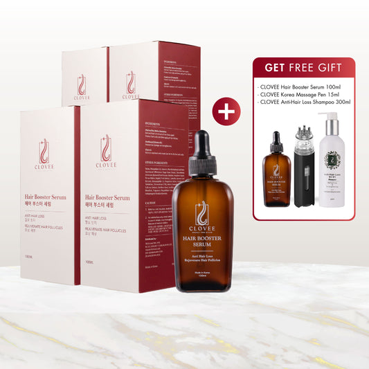 CLOVEE Hair Booster Serum - Set 3