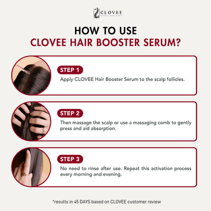 CLOVEE Hair Booster Serum - Set 2