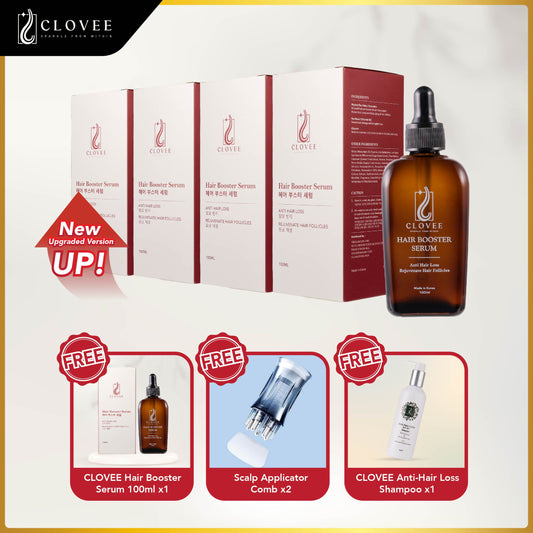 CLOVEE Hair Booster Serum - Set 3