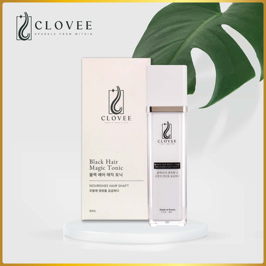 CLOVEE Black Hair Magic Tonic - Set A